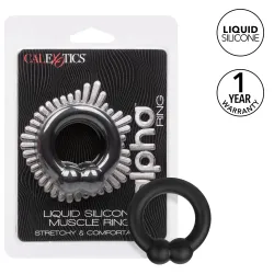 alpha ring by Calextotics Cockring Muscle Ring Alpha 37mm Noir
